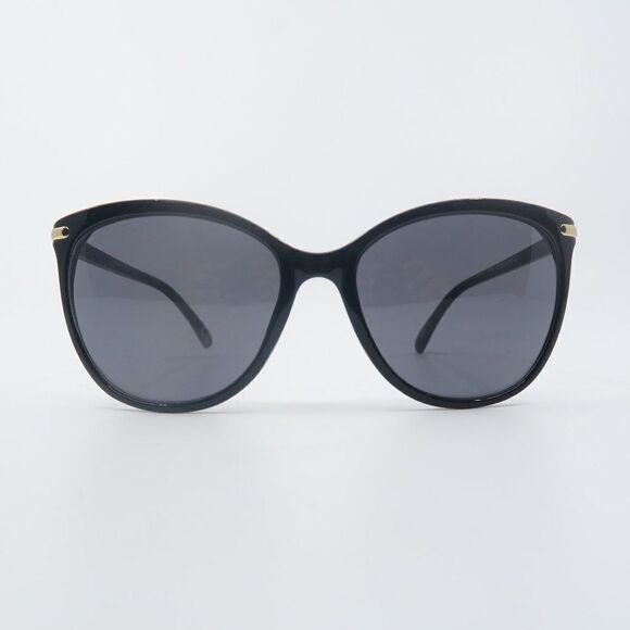 Falls Creek Black Gloss/Solid Grey Women's Sunglasses - Picture 1 of 6